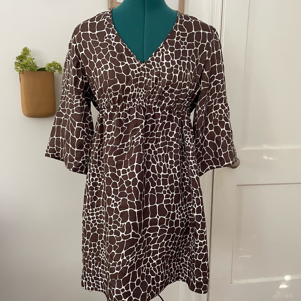 Boo Gemes Giraffe Print Tunic